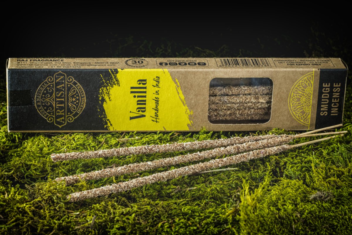 Kadzidełka rzemieślnicze Artisan otaczane Palo Santo - Vanilia