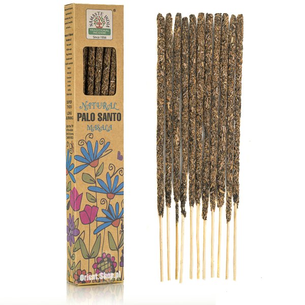Rzemieślnicze kadzidełka indyjskie Namaste India Natural – Palo Santo