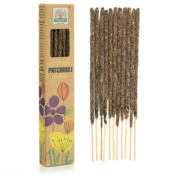 Rzemieślnicze kadzidełka indyjskie Namaste India Natural | Paczula