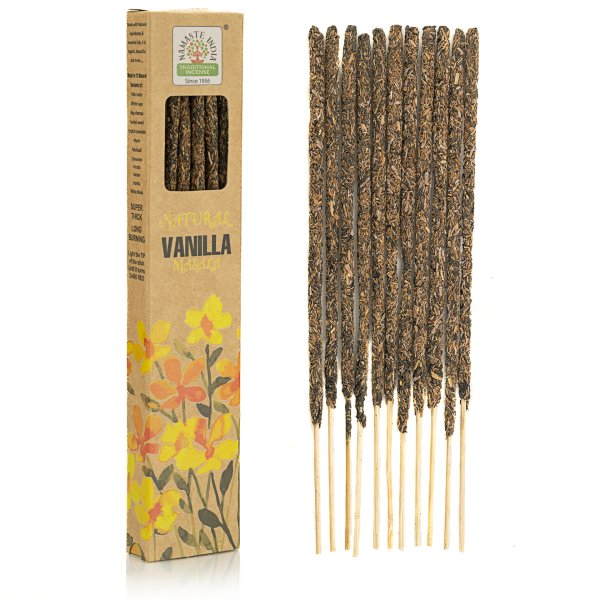 Rzemieślnicze kadzidełka indyjskie Namaste India Natural | Wanilia