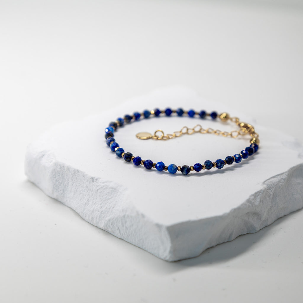 Złoty Zestaw Solune - Lapis Lazuli