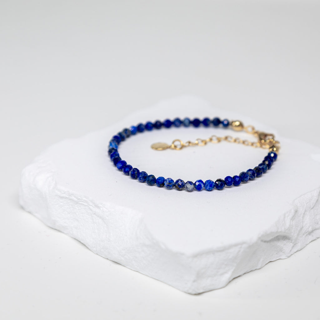 Bransoletka z Lapis Lazuli - Amulet Intuicji