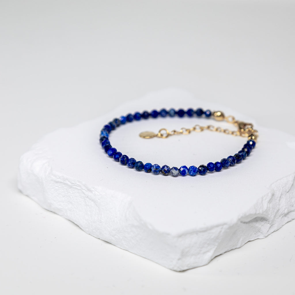 Złoty Zestaw Solune - Lapis Lazuli