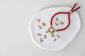 Bransoletka Zodiakalna | Złoty Amulet Słońca i Księżyca