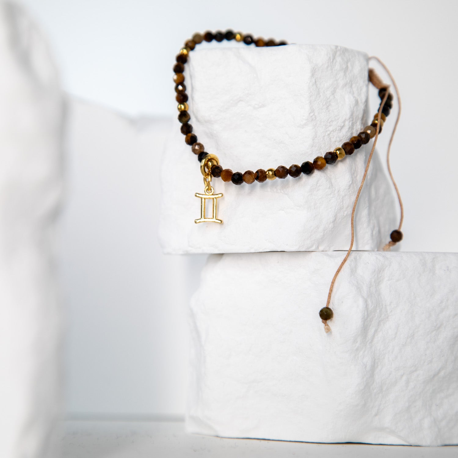 Bransoletka Zodiakalna z Tygrysim Okiem | Amulet Pewności
