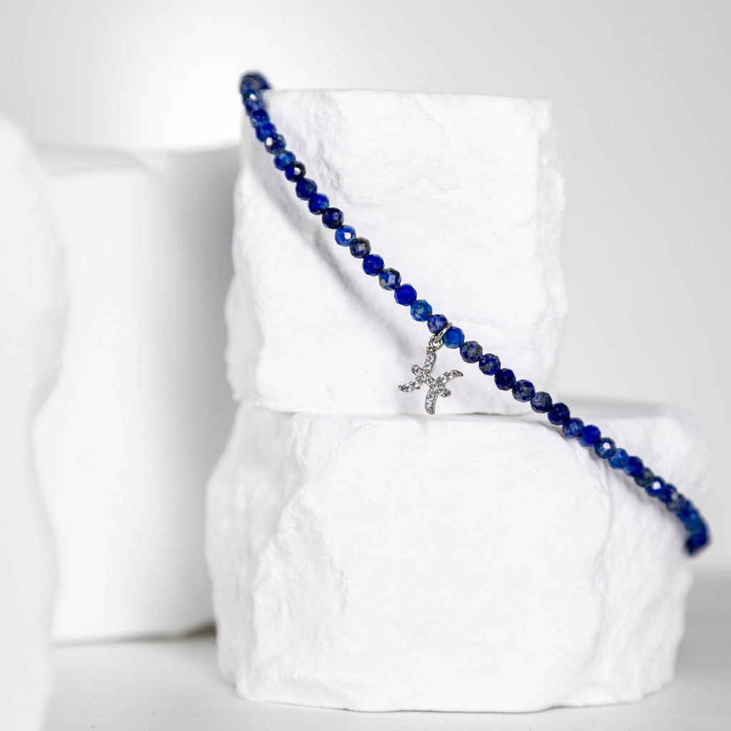 Srebrny Zestaw Solune - Lapis Lazuli