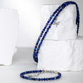 Srebrny Zestaw Solune – Lapis Lazuli
